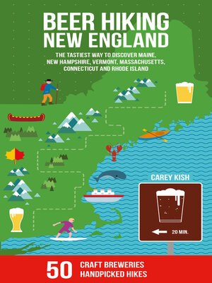 cover image of Beer Hiking New England